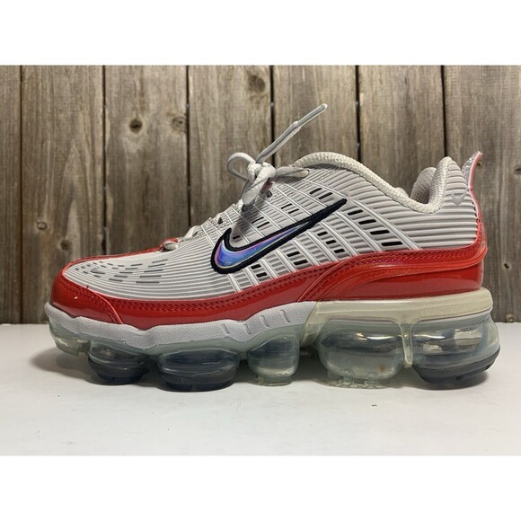 Nike Wmns Air Vapormax 360 Grey Red CK2719-001 Women's Shoe Size 6 - Picture 5 of 10
